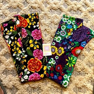 LuLaRoe NWT full length leggings NEW w/tags 2 Pairs per bag! Size TC size 12-18